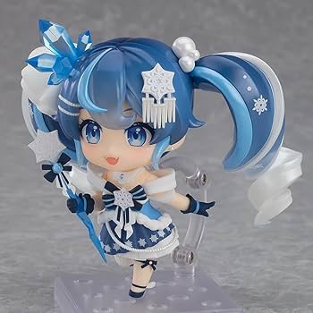 Amazon | ねんどろいど 雪ミク Crystal Snow Ver. | フィギュア